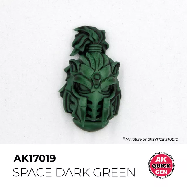 AK Quick Gen (Space Dark Green) - kontrastní barva, vesmírná tmavě zelená