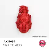 AK Quick Gen (Space Red) - kontrastní barva, vesmírně červená