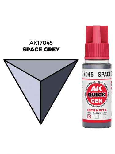 AK Quick Gen (Space Grey) - kontrastní barva, vesmírně šedá