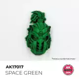 AK Quick Gen (Space Green) - kontrastní barva, vesmírně zelená
