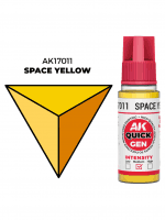 AK Quick Gen (Space Yellow) - kontrastní barva, vesmírně žlutá