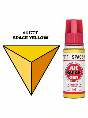 AK Quick Gen (Space Yellow) - kontrastní barva, vesmírně žlutá
