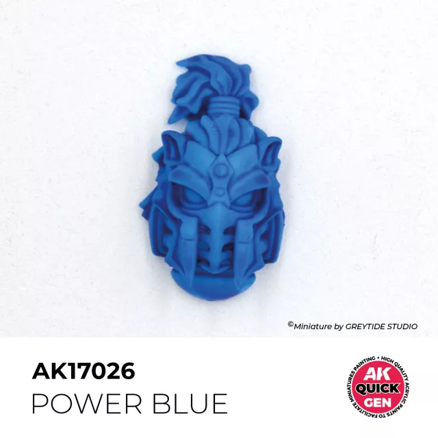 AK Quick Gen (Power Blue) - kontrastní barva, výrazná modrá