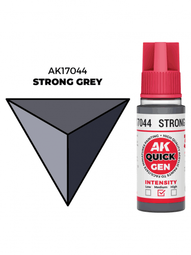 AK Quick Gen (Strong Grey) - kontrastní barva, výrazná šedá