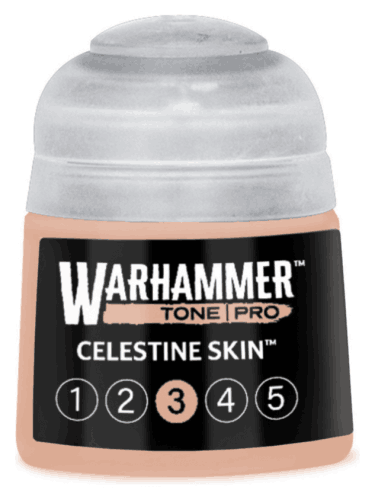 Základní barva Warhammer Tone Pro (Celestine Skin 3) - béžová