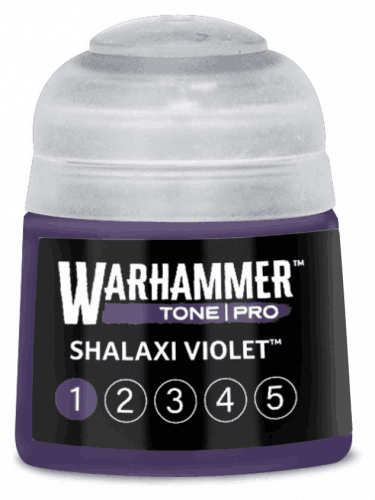 Základní barva Warhammer Tone Pro (Shalaxi Violet 1) - bledě fialová