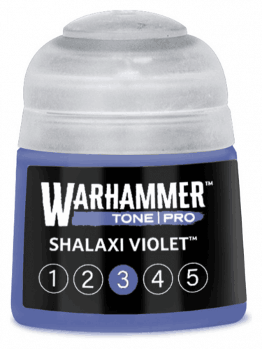 Základní barva Warhammer Tone Pro (Shalaxi Violet 3) - bledě fialová