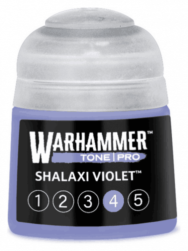 Základní barva Warhammer Tone Pro (Shalaxi Violet 4) - bledě fialová