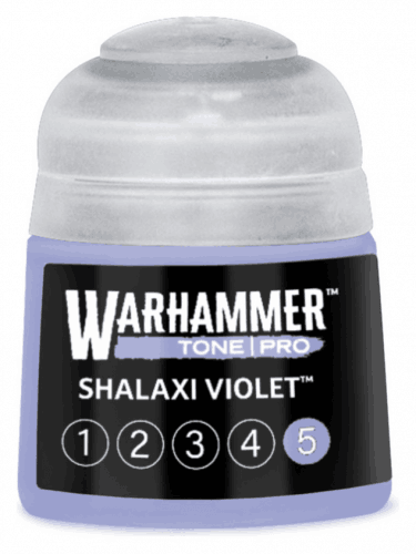 Základní barva Warhammer Tone Pro (Shalaxi Violet 5) - bledě fialová