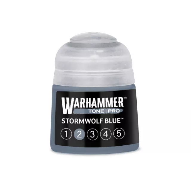 Základní barva Warhammer Tone Pro (Stormwolf Blue 2) - bledě modrá - Warhammer Colour