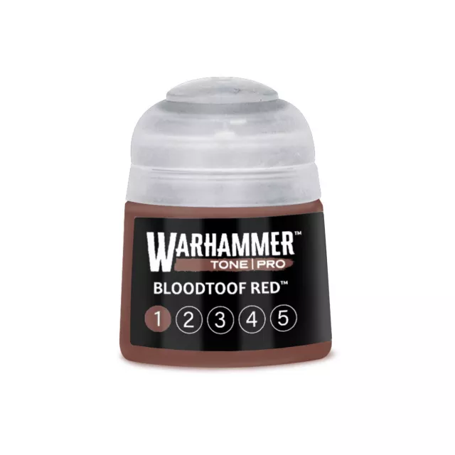 Základní barva Warhammer Tone Pro (Bloodtoof Red 1) - červená - Warhammer Colour