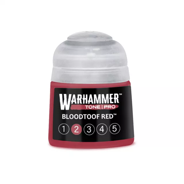 Základní barva Warhammer Tone Pro (Bloodtoof Red 2) - červená - Warhammer Colour