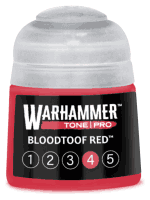 Základní barva Warhammer Tone Pro (Bloodtoof Red 4) - červená