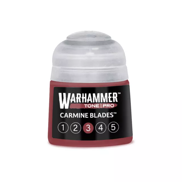 Základní barva Warhammer Tone Pro (Carmine Blades 3) - červená - Warhammer Colour