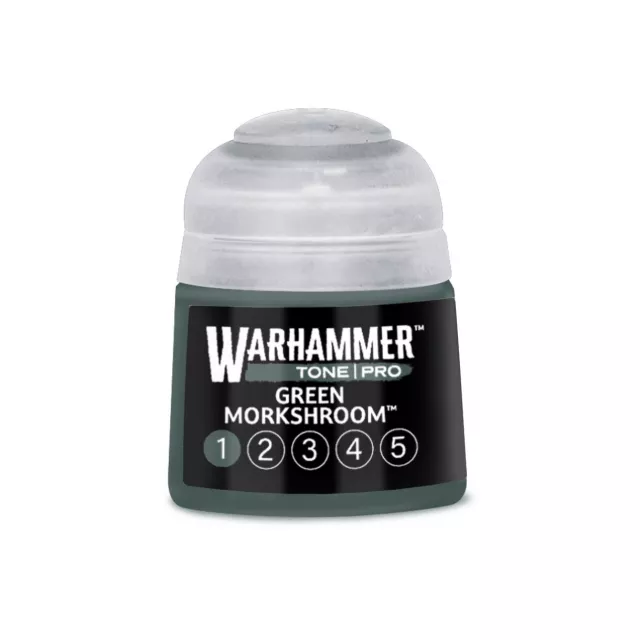Základní barva Warhammer Tone Pro (Green Morkshroom 1) - mentolově zelená - Warhammer Colour