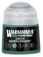 Základní barva Warhammer Tone Pro (Green Morkshroom 2) - mentolově zelená