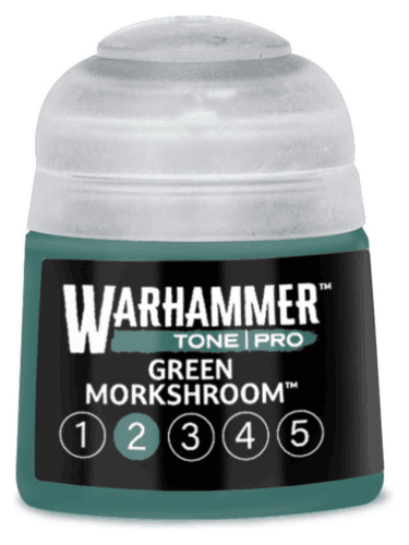 Základní barva Warhammer Tone Pro (Green Morkshroom 2) - mentolově zelená