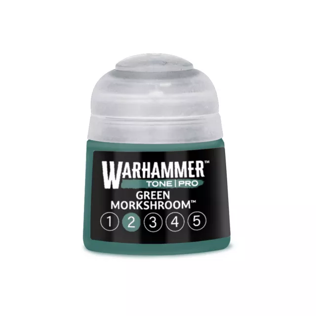Základní barva Warhammer Tone Pro (Green Morkshroom 2) - mentolově zelená - Warhammer Colour