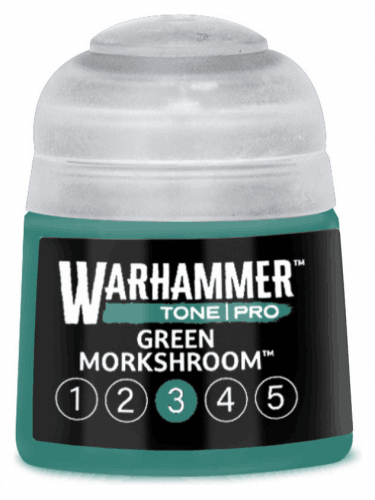 Základní barva Warhammer Tone Pro (Green Morkshroom 3) - mentolově zelená