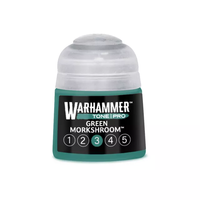 Základní barva Warhammer Tone Pro (Green Morkshroom 3) - mentolově zelená - Warhammer Colour