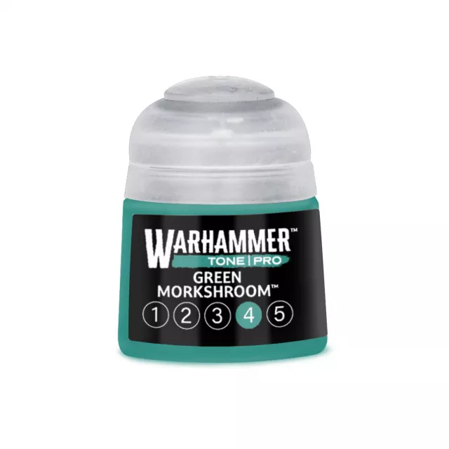 Základní barva Warhammer Tone Pro (Green Morkshroom 4) - mentolově zelená - Warhammer Colour
