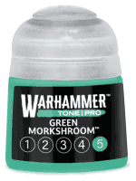 Základní barva Warhammer Tone Pro (Green Morkshroom 5) - mentolově zelená