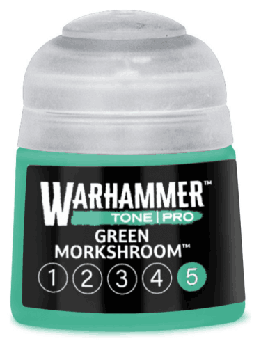Základní barva Warhammer Tone Pro (Green Morkshroom 5) - mentolově zelená