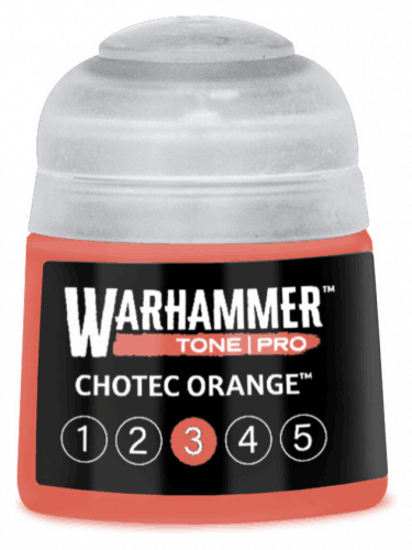 Základní barva Warhammer Tone Pro (Chotec Orange 3) - oranžová