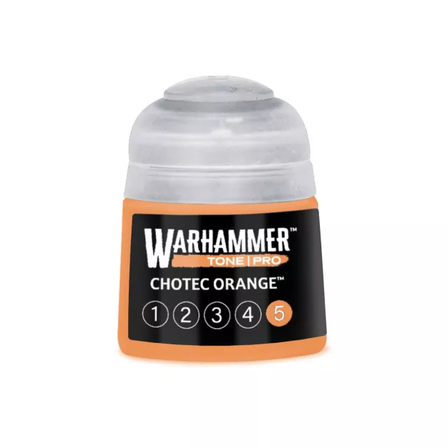 Základní barva Warhammer Tone Pro (Chotec Orange 5) - oranžová - Warhammer Colour