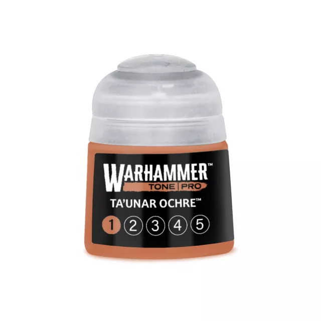 Základní barva Warhammer Tone Pro (Ta'unar Ochre 1) - oranžová - Warhammer Colour