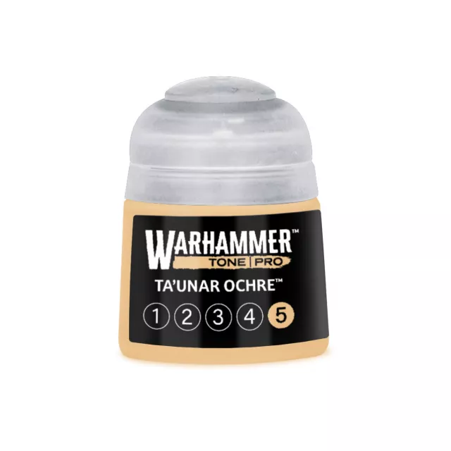 Základní barva Warhammer Tone Pro (Ta'unar Ochre 5) - oranžová - Warhammer Colour