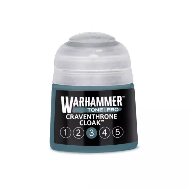 Základní barva Warhammer Tone Pro (Craventhrone Cloak 3) - petrolejová - Warhammer Colour