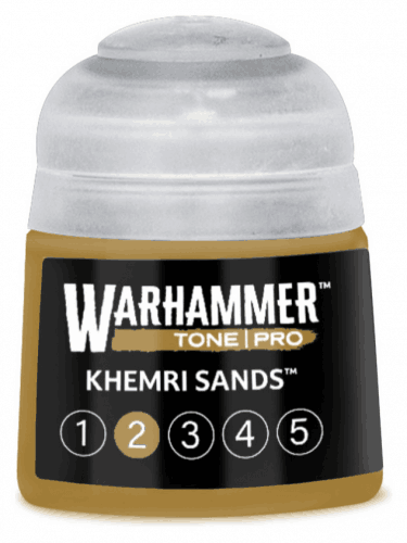 Základní barva Warhammer Tone Pro (Khemri Sands 2) - pískově hnědá