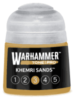 Základní barva Warhammer Tone Pro (Khemri Sands 3) - pískově hnědá