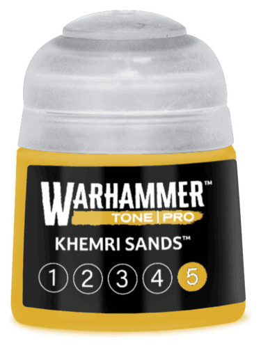 Základní barva Warhammer Tone Pro (Khemri Sands 5) - pískově hnědá
