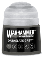 Základní barva Warhammer Tone Pro (Dataslate Grey 1) - šedá