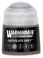 Základní barva Warhammer Tone Pro (Dataslate Grey 2) - šedá