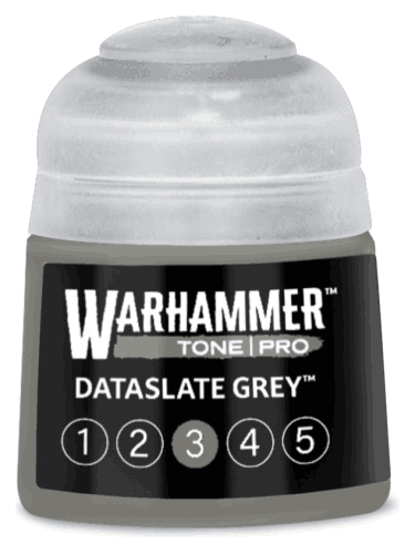 Základní barva Warhammer Tone Pro (Dataslate Grey 3) - šedá