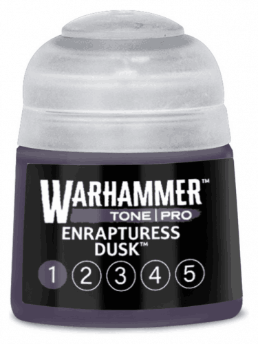 Základní barva Warhammer Tone Pro (Enrapturess Dusk 1) - šedofialová