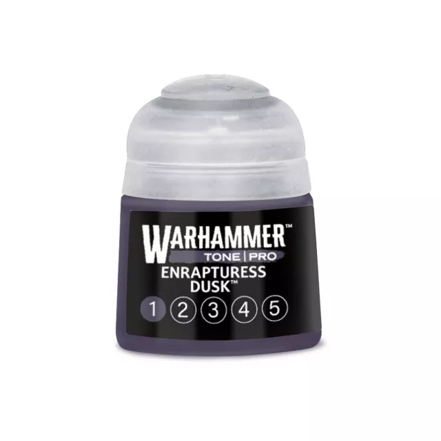 Základní barva Warhammer Tone Pro (Enrapturess Dusk 1) - šedofialová - Warhammer Colour