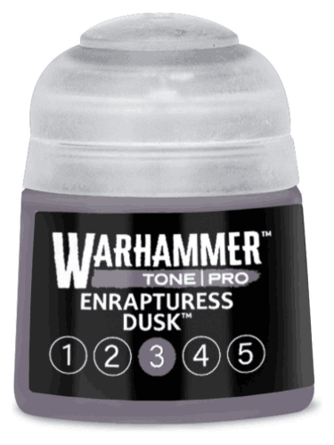 Základní barva Warhammer Tone Pro (Enrapturess Dusk 3) - šedofialová