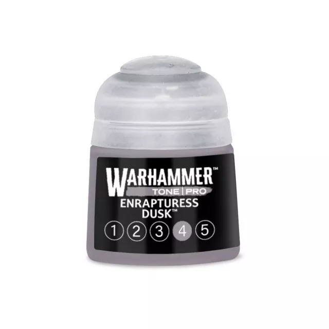 Základní barva Warhammer Tone Pro (Enrapturess Dusk 4) - šedofialová - Warhammer Colour