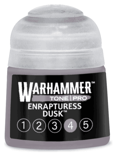 Základní barva Warhammer Tone Pro (Enrapturess Dusk 4) - šedofialová