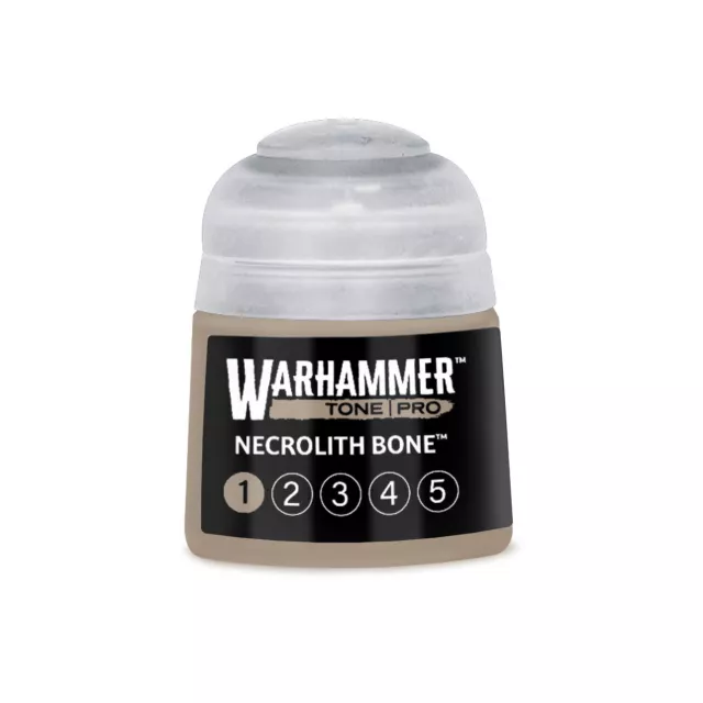 Základní barva Warhammer Tone Pro (Necrolith Bone 1) - světle béžová - Warhammer Colour