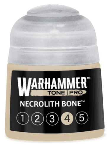 Základní barva Warhammer Tone Pro (Necrolith Bone 4) - světle béžová