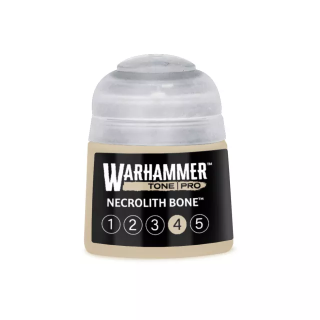 Základní barva Warhammer Tone Pro (Necrolith Bone 4) - světle béžová - Warhammer Colour
