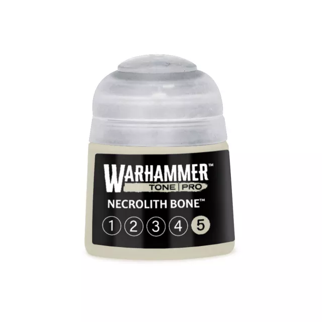 Základní barva Warhammer Tone Pro (Necrolith Bone 5) - světle béžová - Warhammer Colour