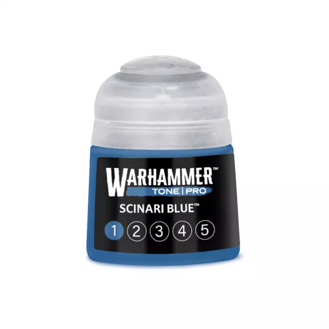 Základní barva Warhammer Tone Pro (Scinari Blue 1) - světle modrá - Warhammer Colour