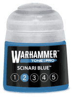 Základní barva Warhammer Tone Pro (Scinari Blue 2) - světle modrá
