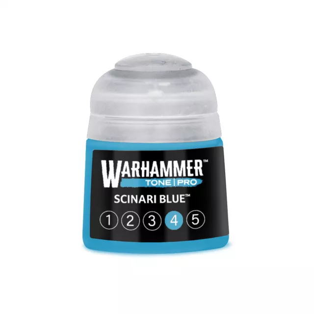 Základní barva Warhammer Tone Pro (Scinari Blue 4) - světle modrá - Warhammer Colour